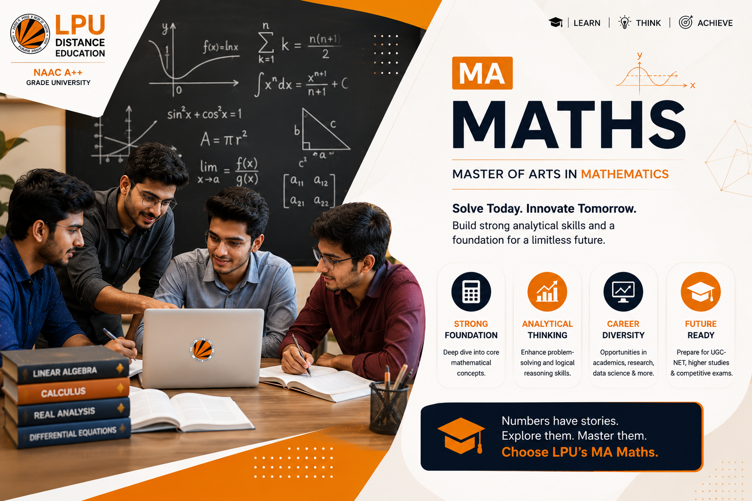 MA Maths Distance Education LPU Punjab